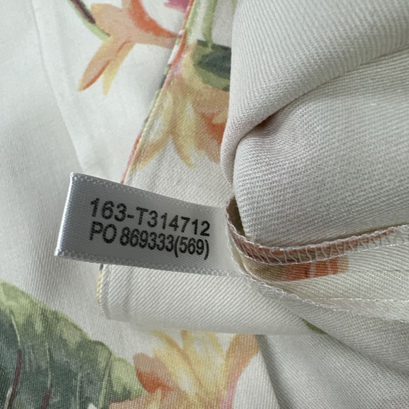 Tommy Bahama Heritage Tortola Silk Floral Hawaiian Shirt Men 2XL‎ Original Fit - Picture 5 of 16